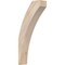 Ekena Millwork 3 1/2"W x 10"D x 22"H Thorton Smooth Knee Brace, Douglas Fir BRC04X10X22THR00SDF - alternate 1